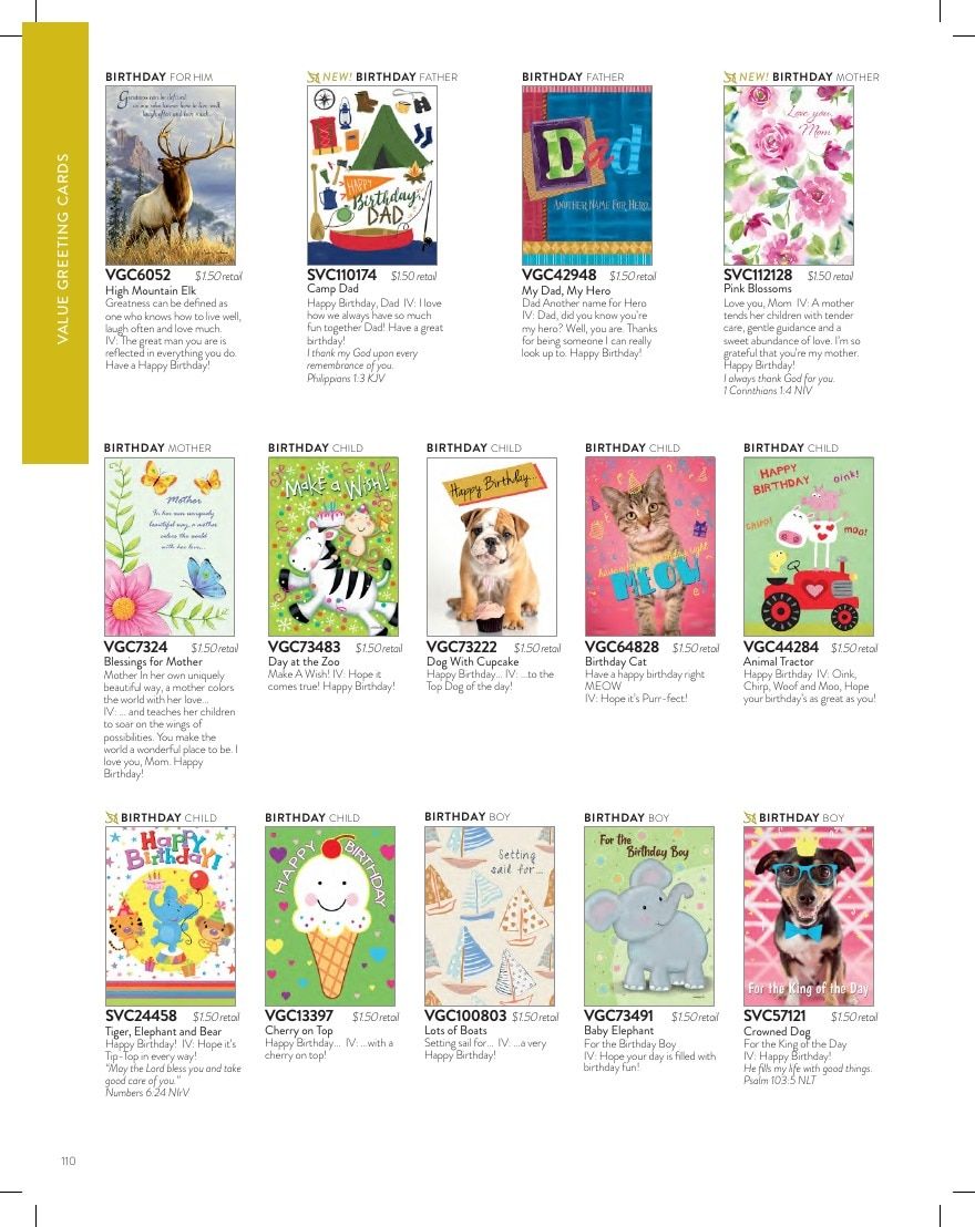 Legacy Publishing Group Greeting Cards Catalog Weekly Ad January 1 - December 31, 2026