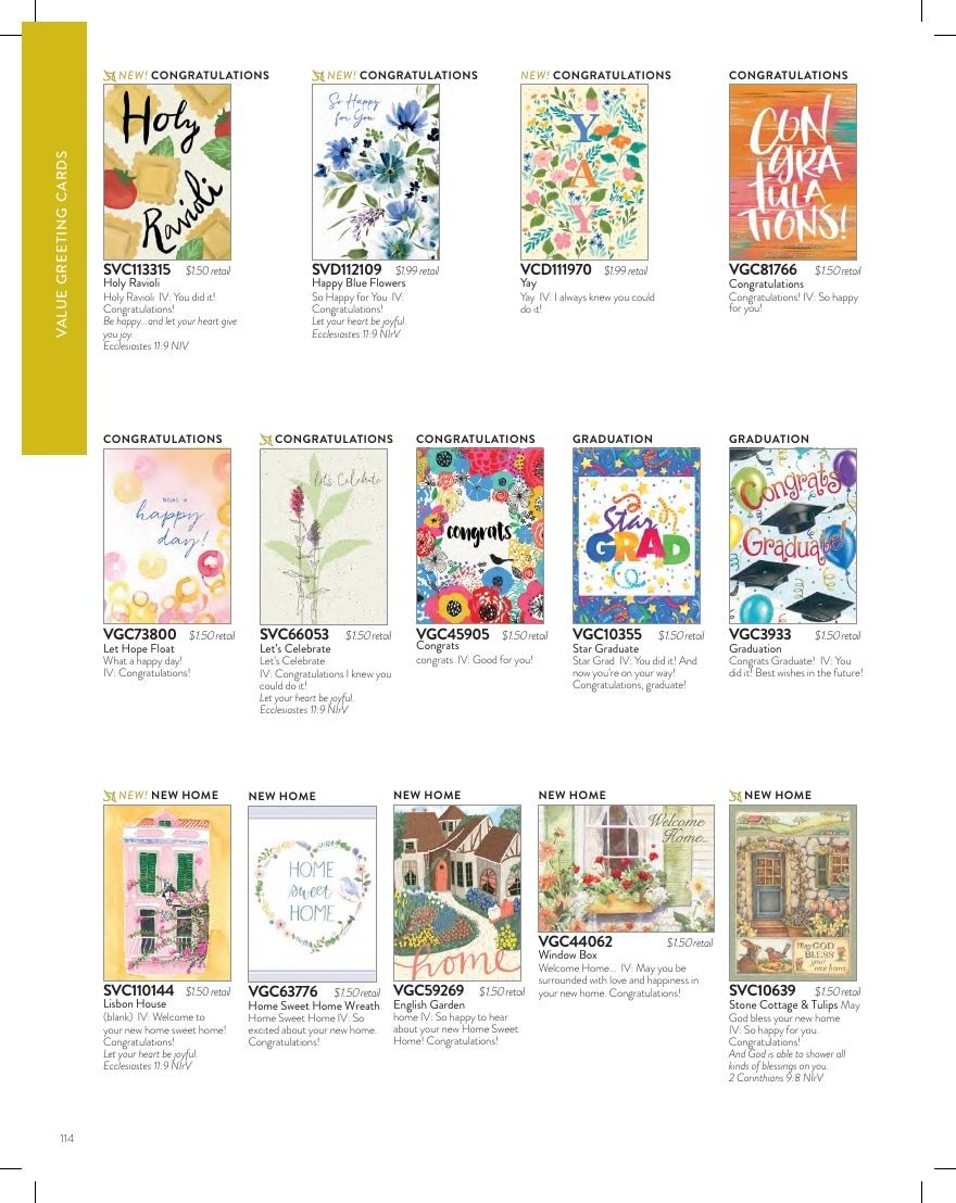 Legacy Publishing Group Greeting Cards Catalog Weekly Ad January 1 - December 31, 2026