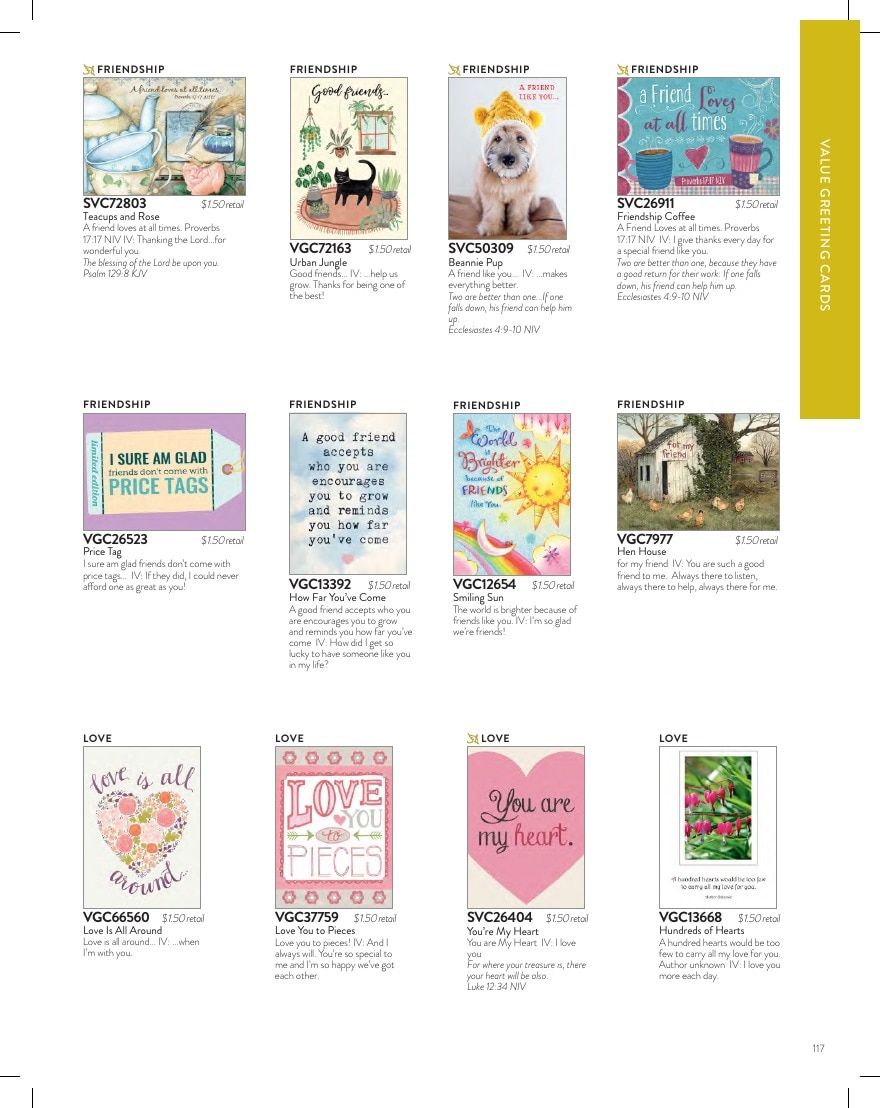 Legacy Publishing Group Greeting Cards Catalog Weekly Ad January 1 - December 31, 2026
