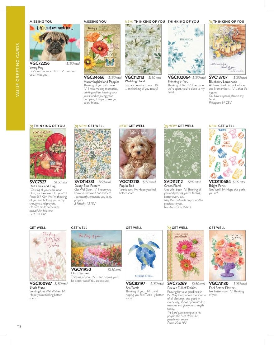 Legacy Publishing Group Greeting Cards Catalog Weekly Ad January 1 - December 31, 2026