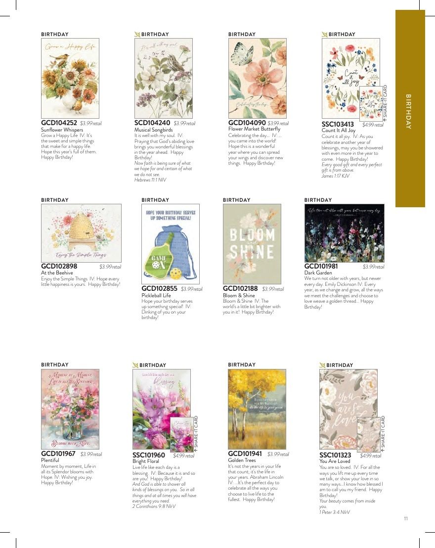 Legacy Publishing Group Greeting Cards Catalog Weekly Ad January 1 - December 31, 2026