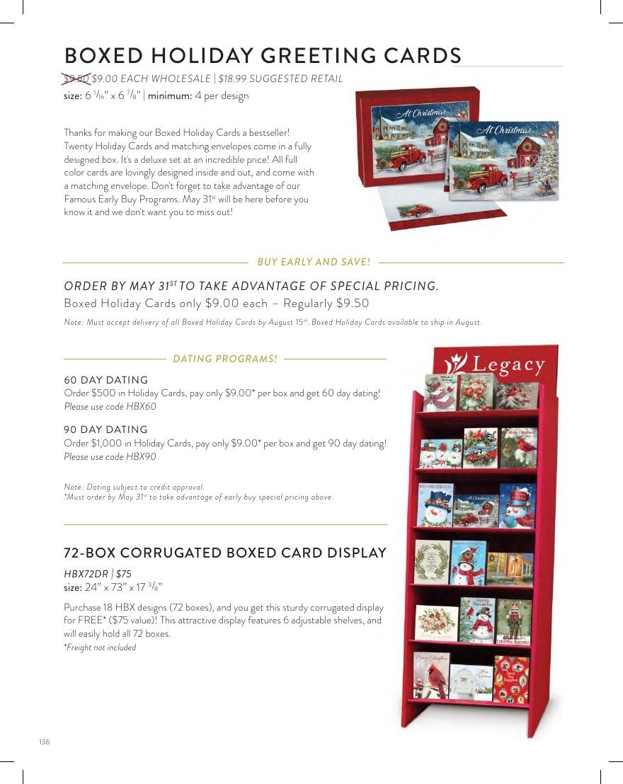 Legacy Publishing Group Greeting Cards Catalog Weekly Ad January 1 - December 31, 2026
