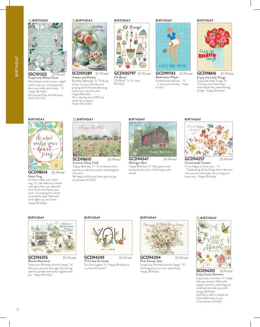 Legacy Publishing Group Greeting Cards Catalog Weekly Ad January 1 - December 31, 2026