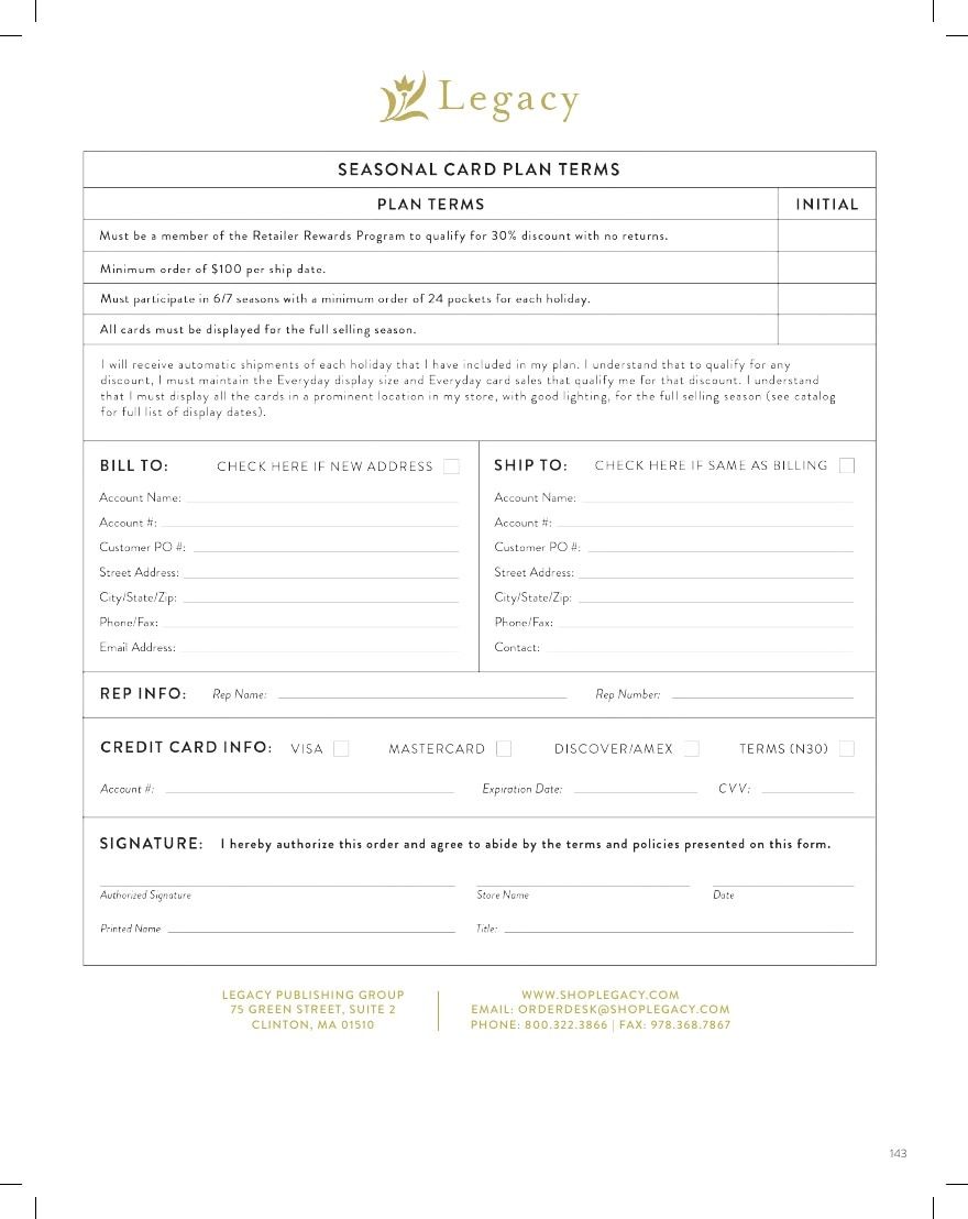 Legacy Publishing Group Greeting Cards Catalog Weekly Ad January 1 - December 31, 2026