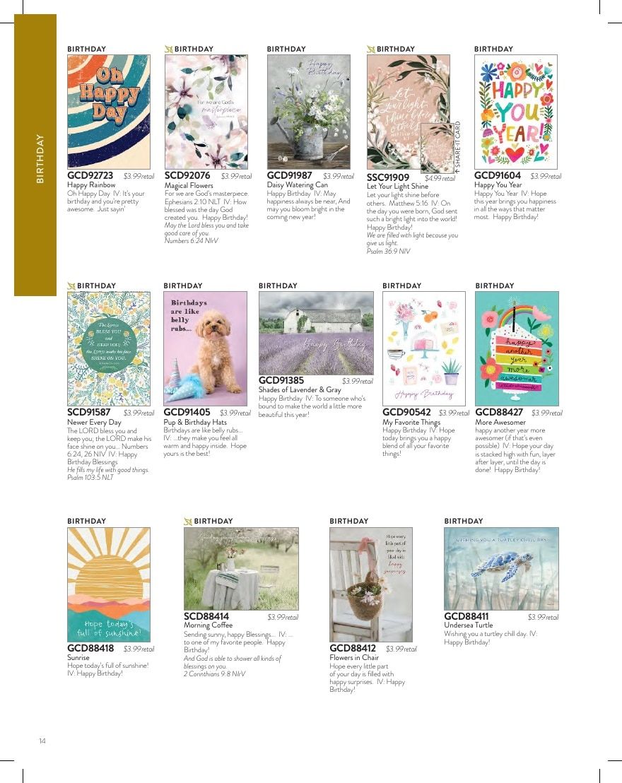 Legacy Publishing Group Greeting Cards Catalog Weekly Ad January 1 - December 31, 2026