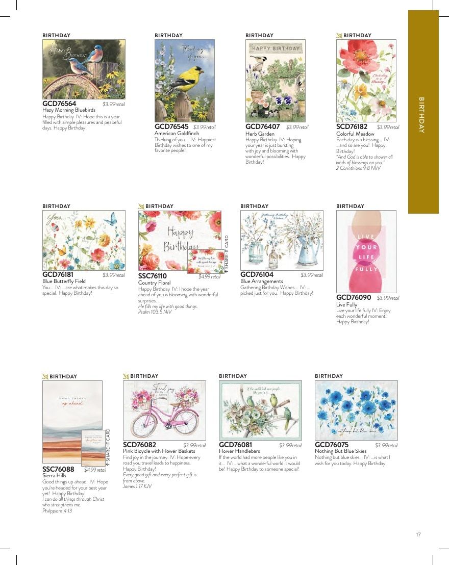 Legacy Publishing Group Greeting Cards Catalog Weekly Ad January 1 - December 31, 2026