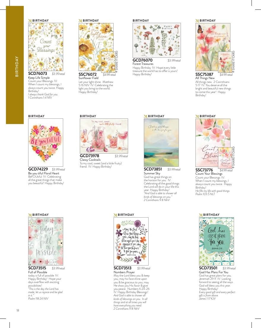 Legacy Publishing Group Greeting Cards Catalog Weekly Ad January 1 - December 31, 2026