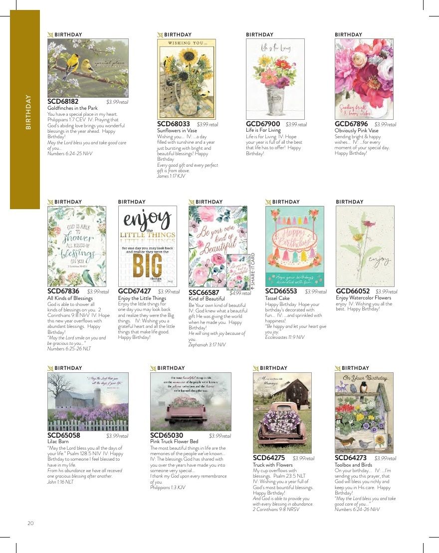 Legacy Publishing Group Greeting Cards Catalog Weekly Ad January 1 - December 31, 2026