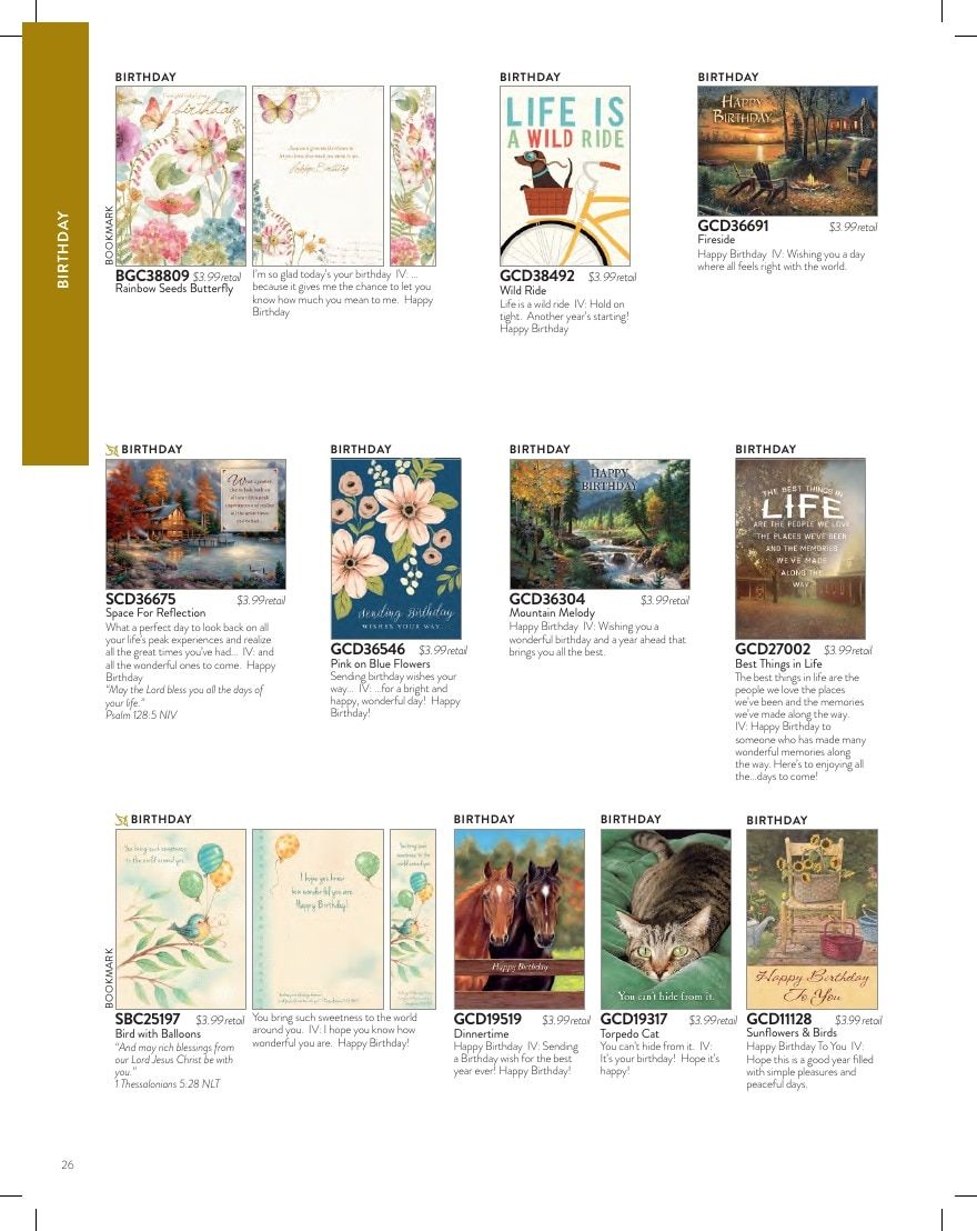 Legacy Publishing Group Greeting Cards Catalog Weekly Ad January 1 - December 31, 2026