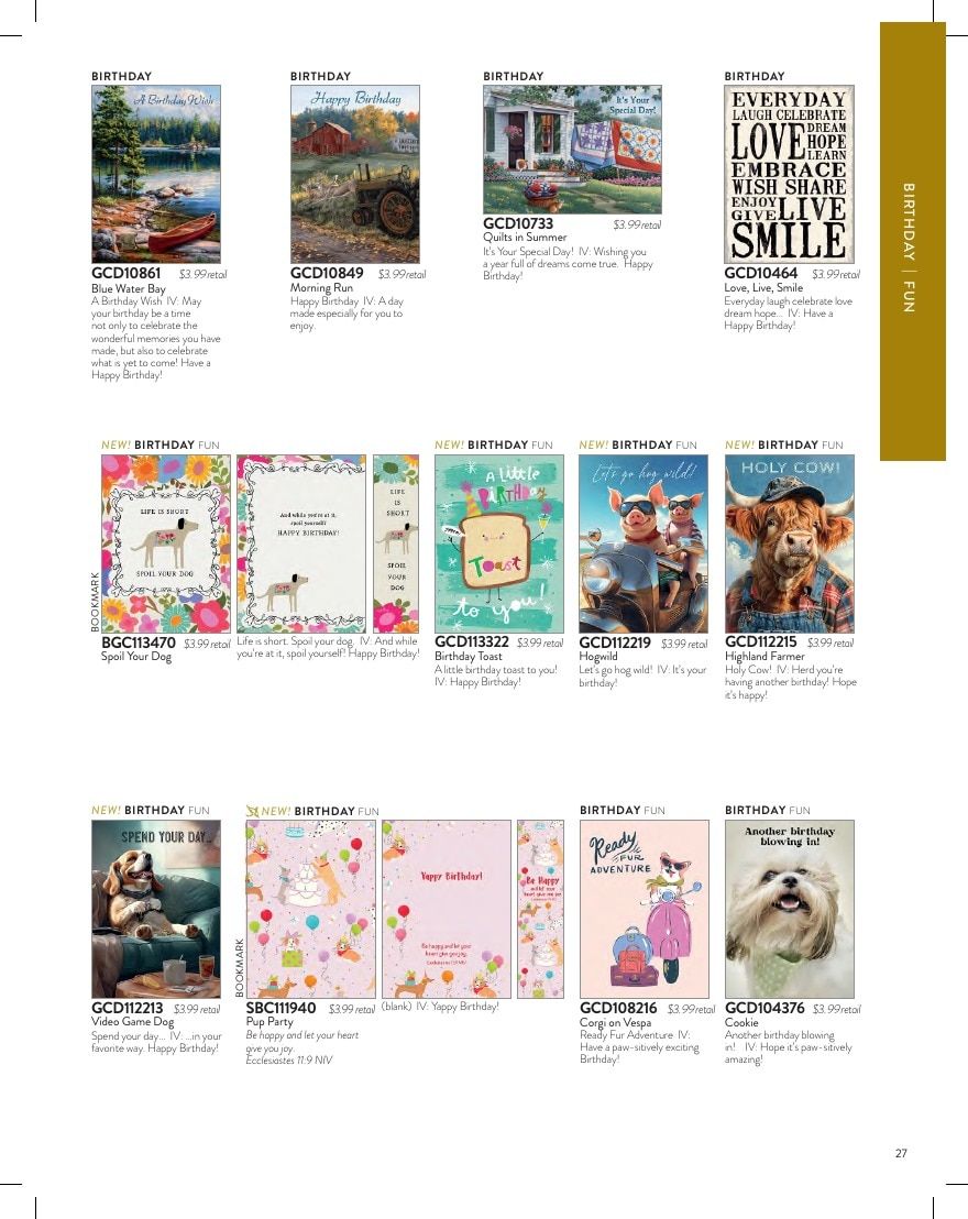 Legacy Publishing Group Greeting Cards Catalog Weekly Ad January 1 - December 31, 2026