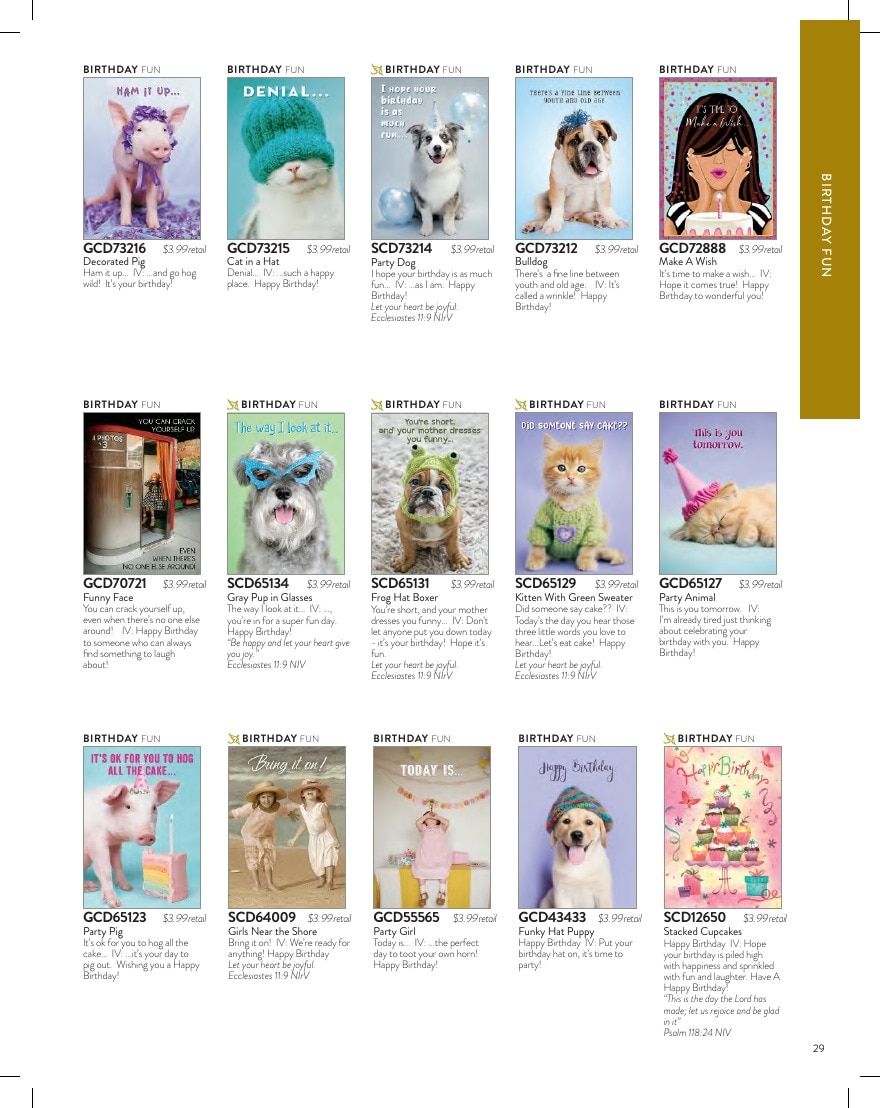 Legacy Publishing Group Greeting Cards Catalog Weekly Ad January 1 - December 31, 2026