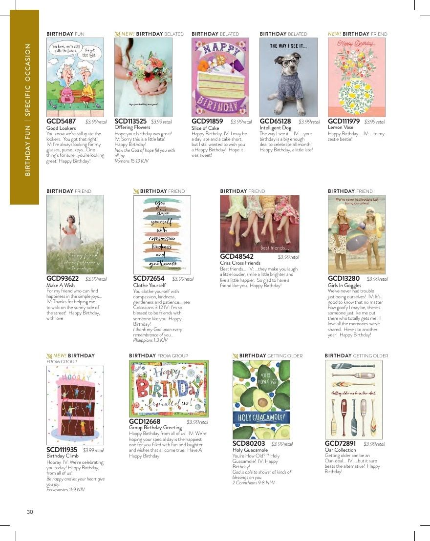 Legacy Publishing Group Greeting Cards Catalog Weekly Ad January 1 - December 31, 2026