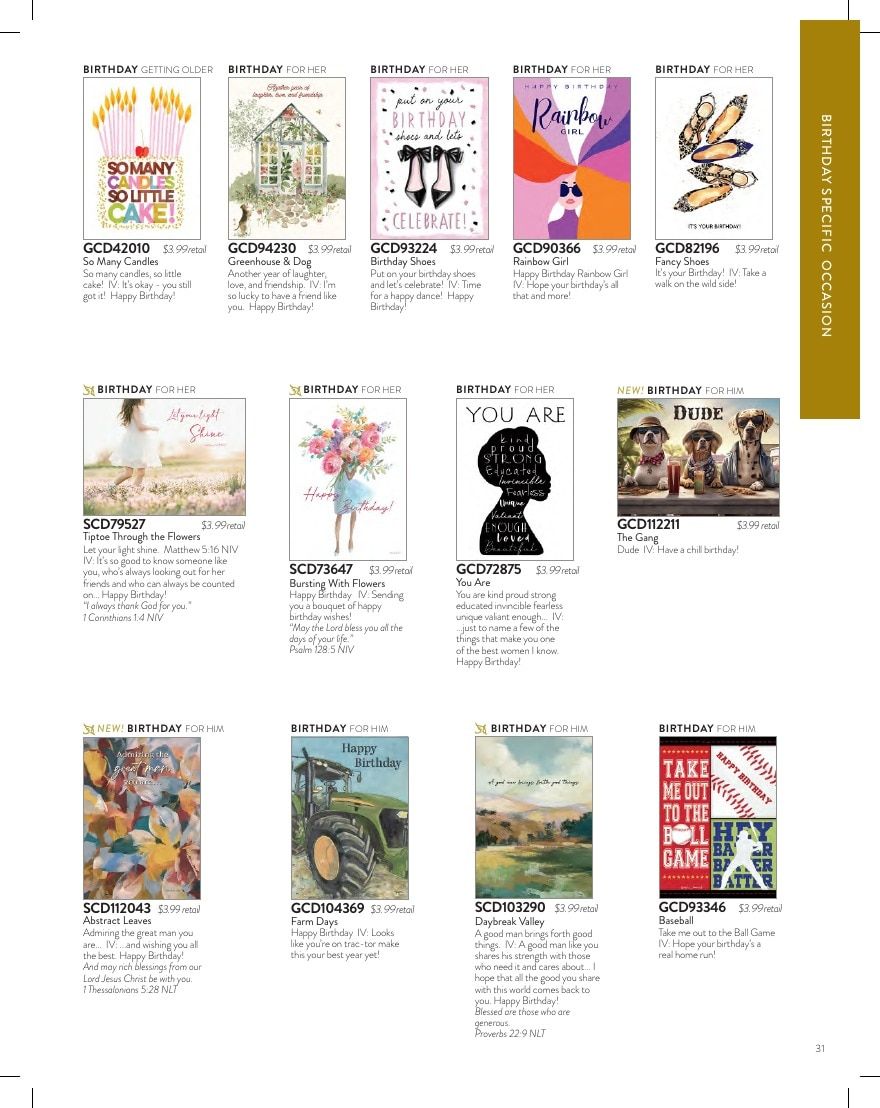 Legacy Publishing Group Greeting Cards Catalog Weekly Ad January 1 - December 31, 2026