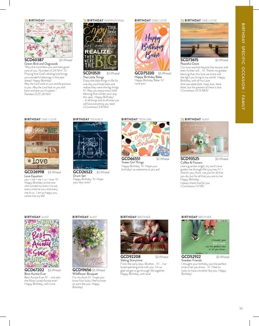 Legacy Publishing Group Greeting Cards Catalog Weekly Ad January 1 - December 31, 2026