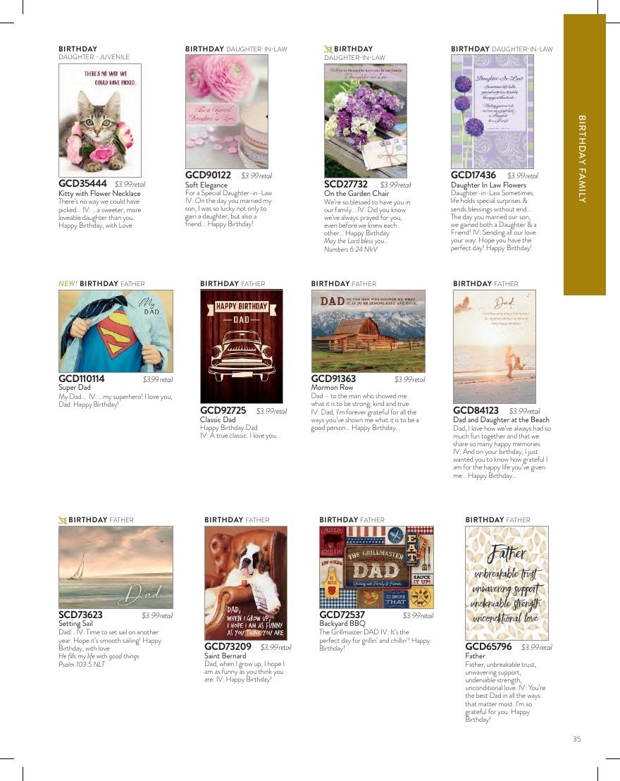Legacy Publishing Group Greeting Cards Catalog Weekly Ad January 1 - December 31, 2026