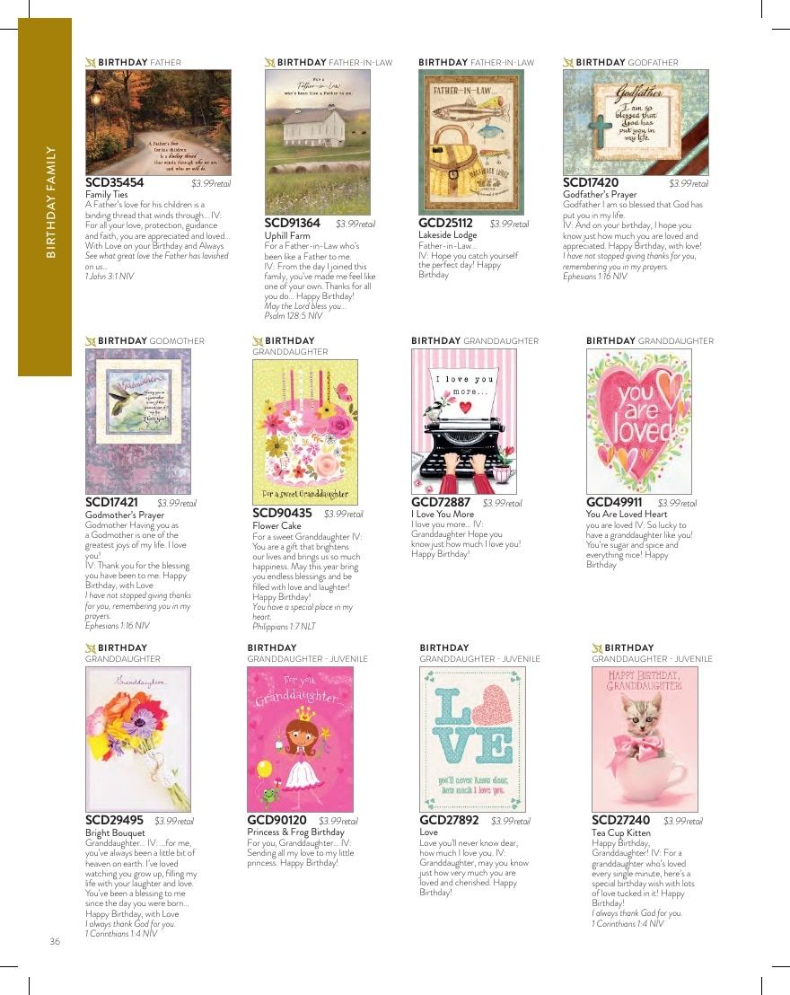 Legacy Publishing Group Greeting Cards Catalog Weekly Ad January 1 - December 31, 2026