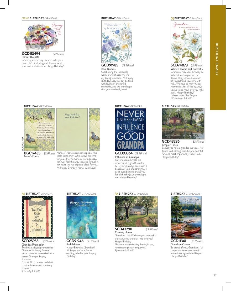 Legacy Publishing Group Greeting Cards Catalog Weekly Ad January 1 - December 31, 2026