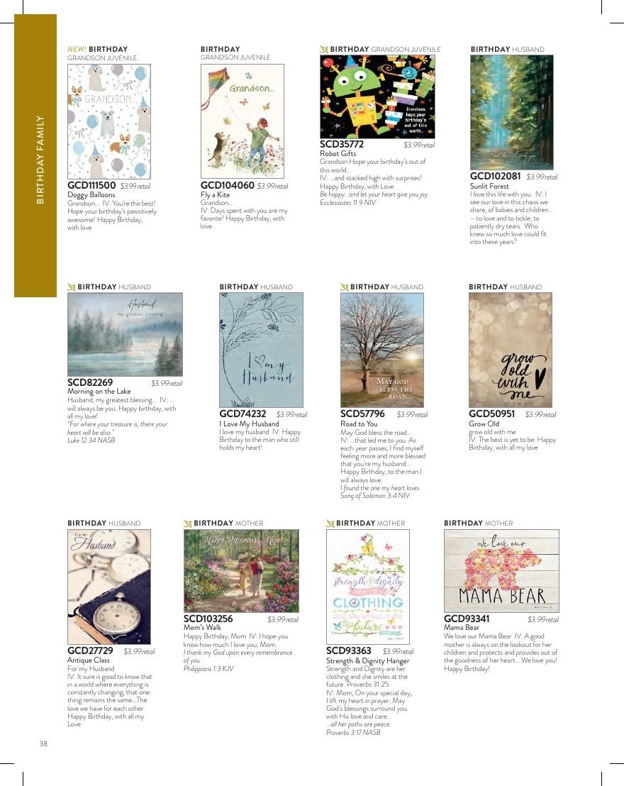 Legacy Publishing Group Greeting Cards Catalog Weekly Ad January 1 - December 31, 2026