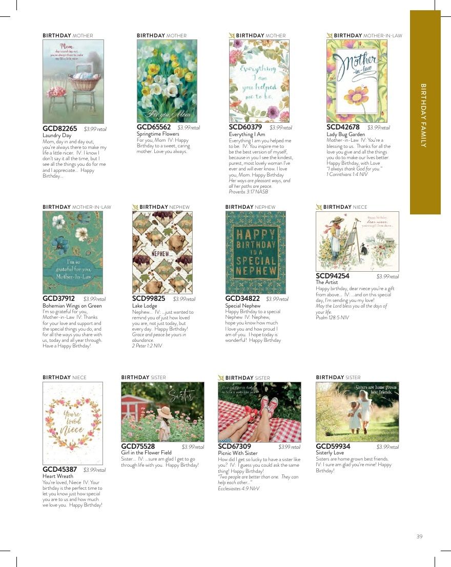 Legacy Publishing Group Greeting Cards Catalog Weekly Ad January 1 - December 31, 2026