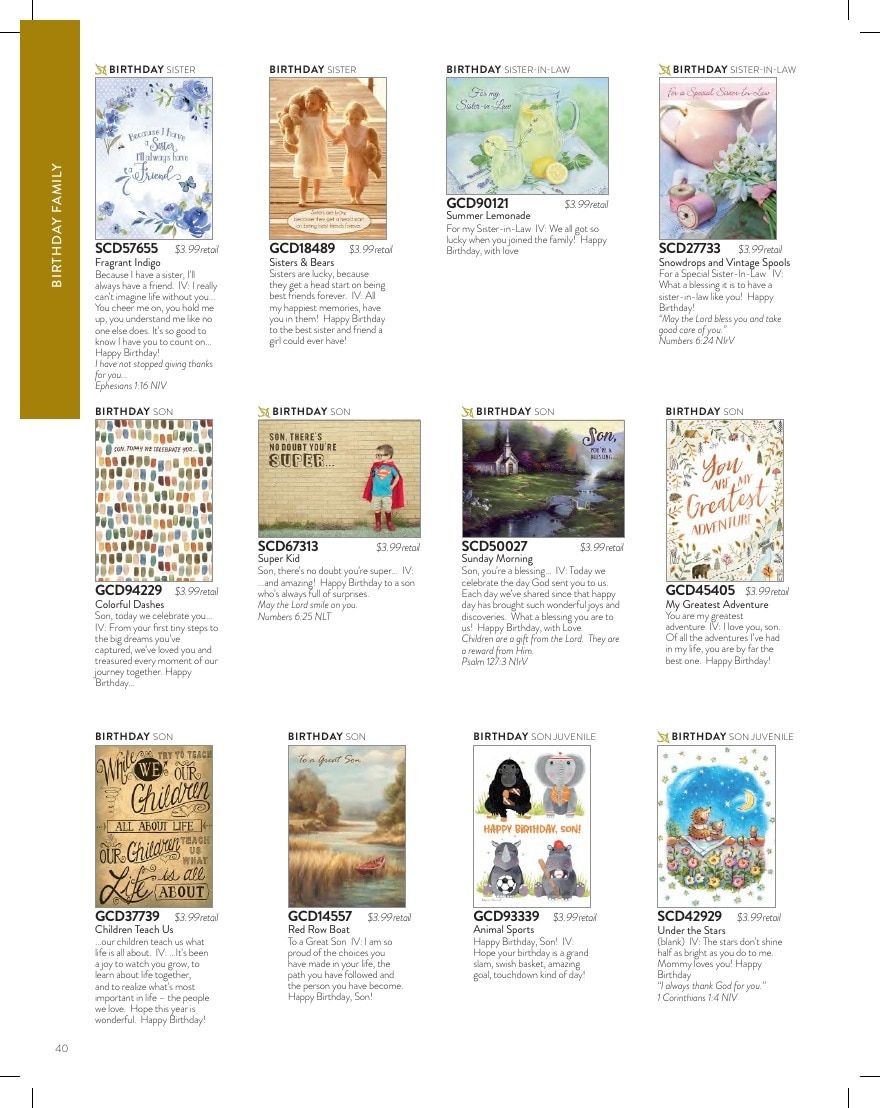 Legacy Publishing Group Greeting Cards Catalog Weekly Ad January 1 - December 31, 2026