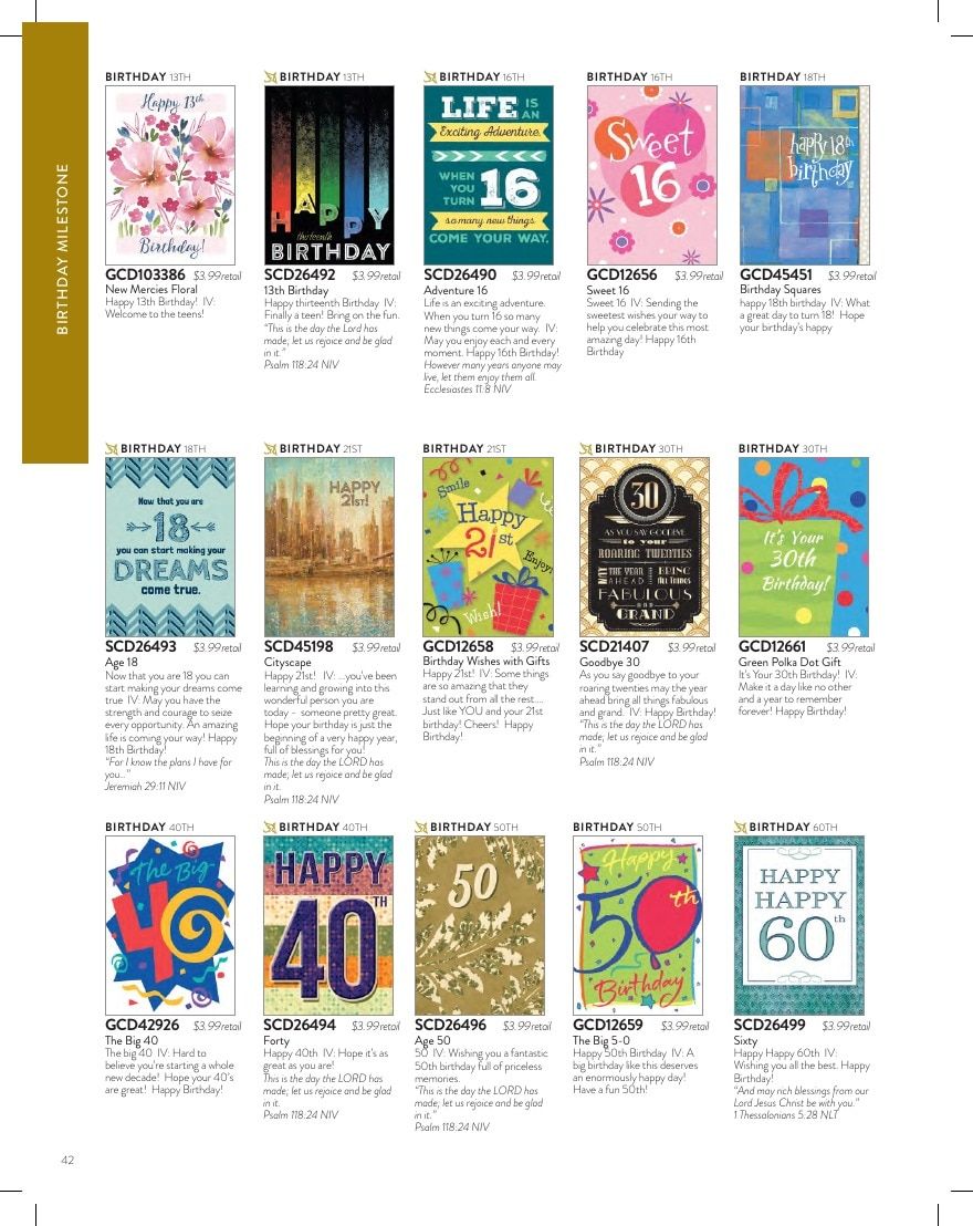 Legacy Publishing Group Greeting Cards Catalog Weekly Ad January 1 - December 31, 2026