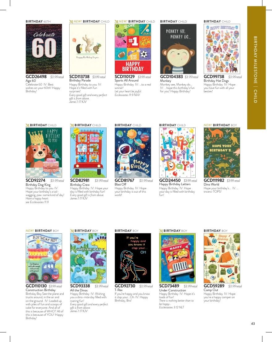 Legacy Publishing Group Greeting Cards Catalog Weekly Ad January 1 - December 31, 2026