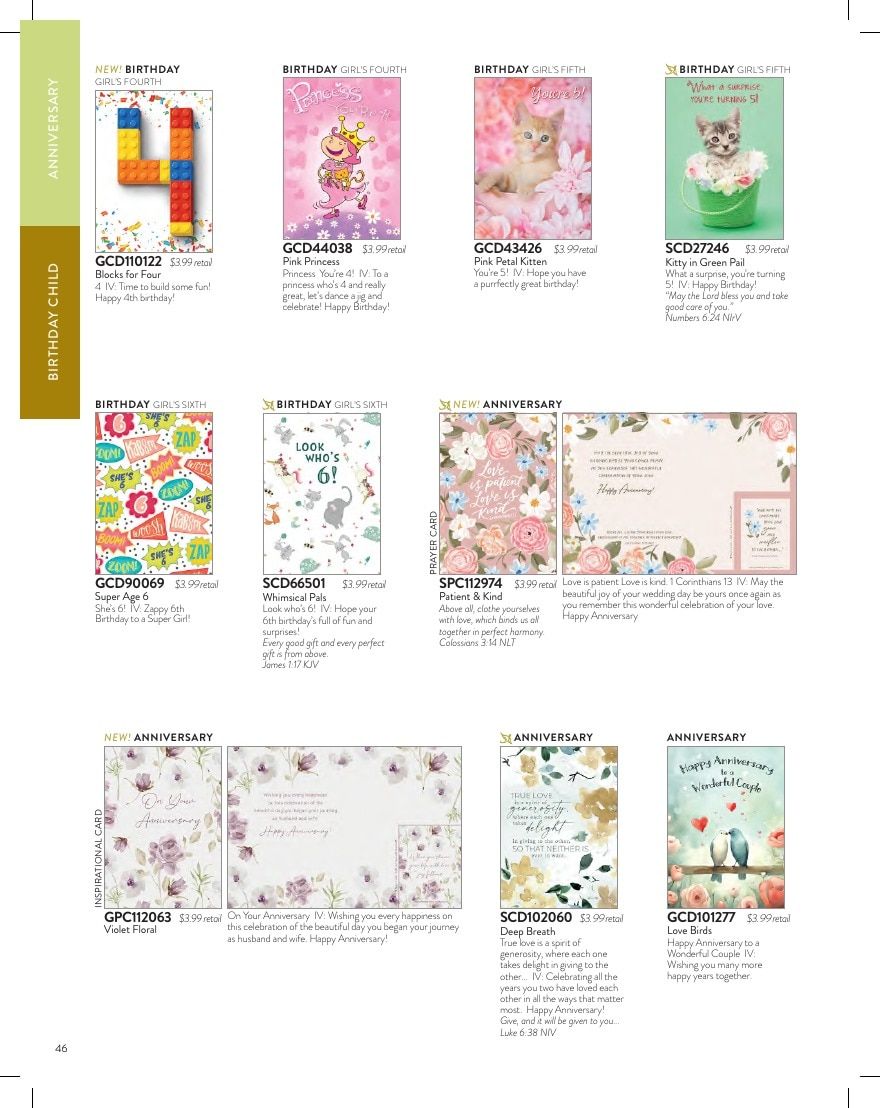 Legacy Publishing Group Greeting Cards Catalog Weekly Ad January 1 - December 31, 2026