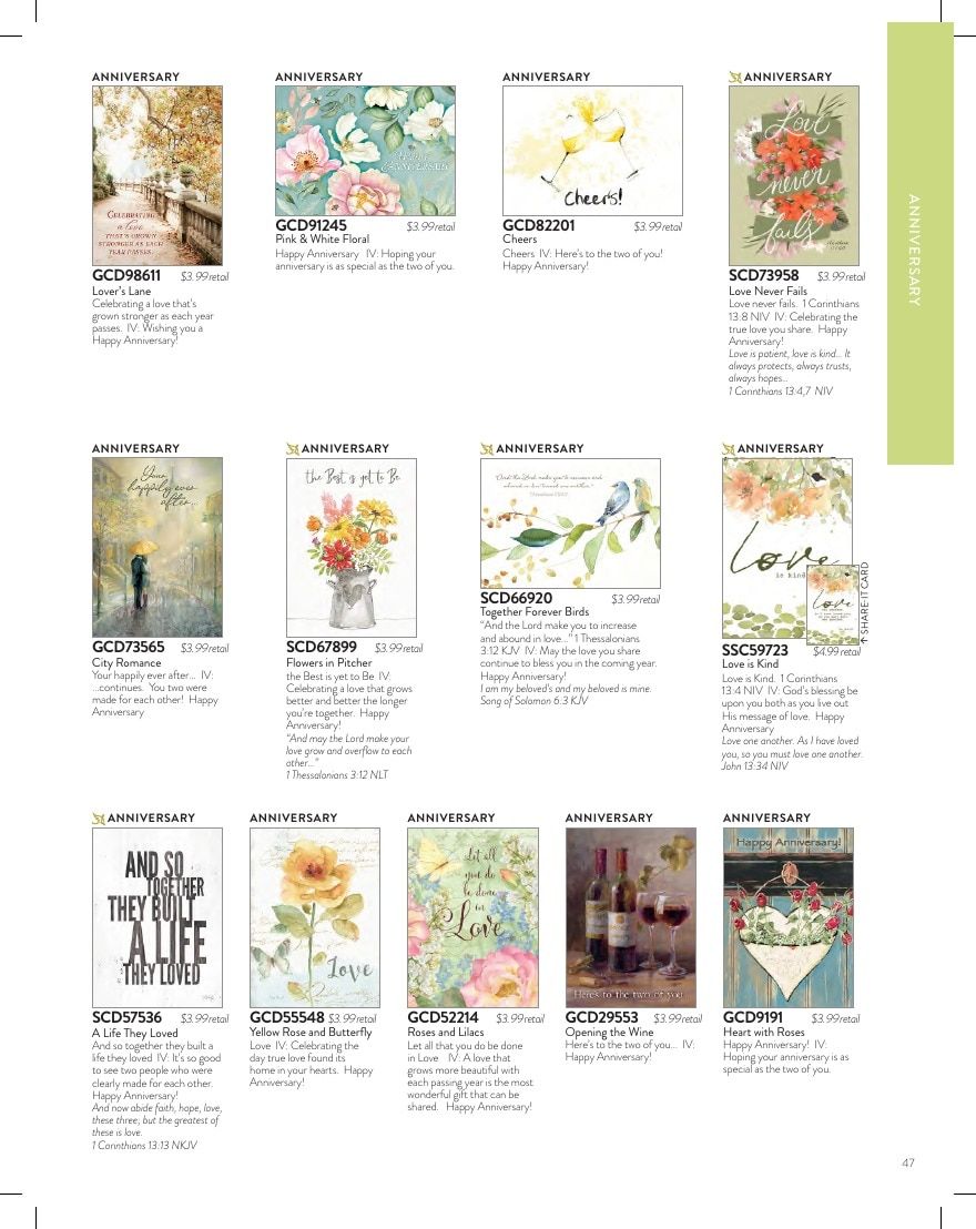 Legacy Publishing Group Greeting Cards Catalog Weekly Ad January 1 - December 31, 2026