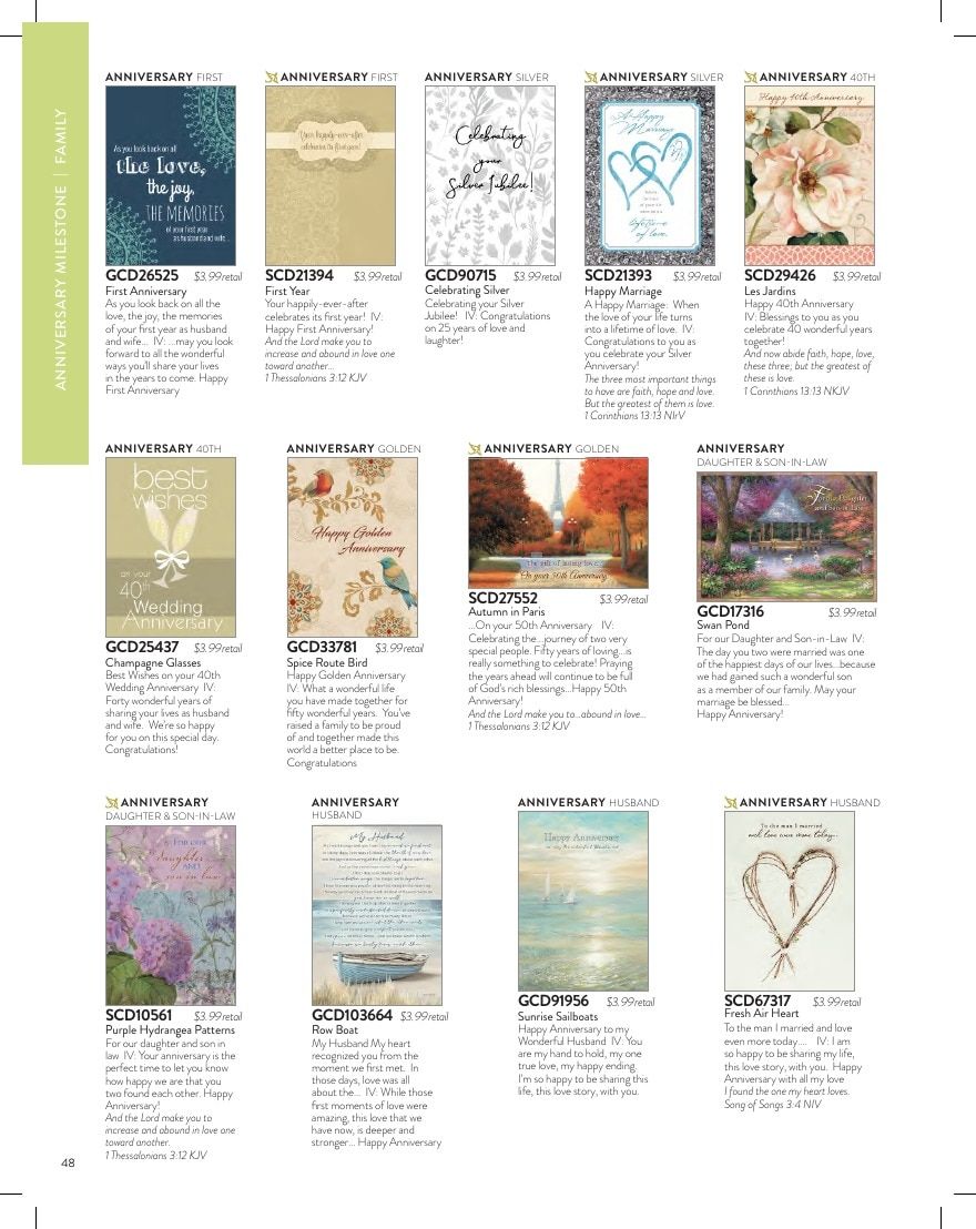 Legacy Publishing Group Greeting Cards Catalog Weekly Ad January 1 - December 31, 2026