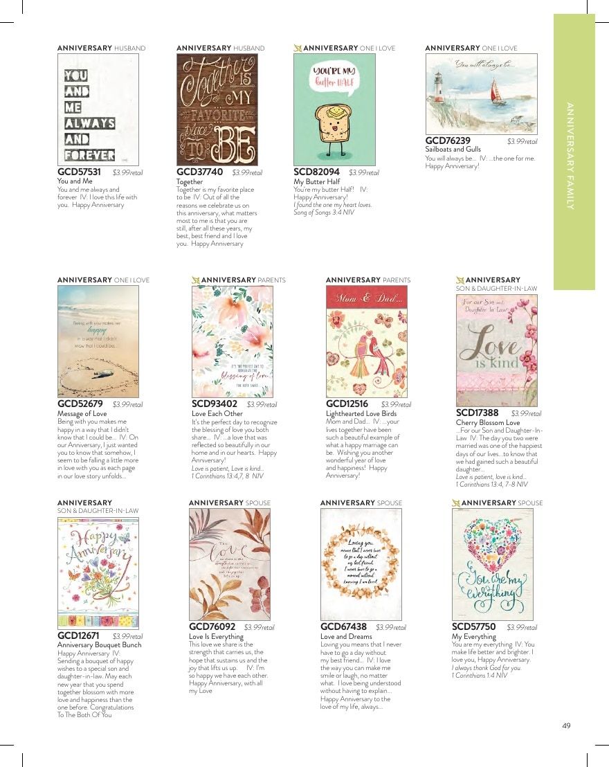 Legacy Publishing Group Greeting Cards Catalog Weekly Ad January 1 - December 31, 2026
