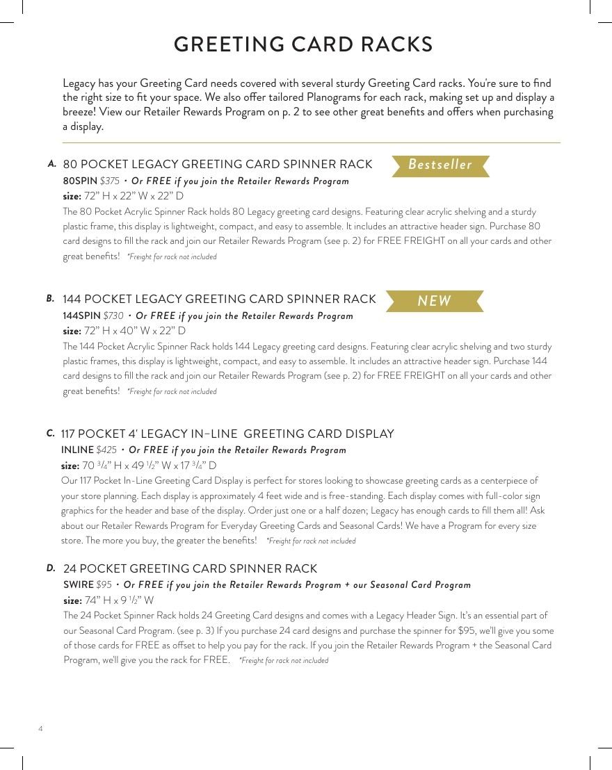 Legacy Publishing Group Greeting Cards Catalog Weekly Ad January 1 - December 31, 2026
