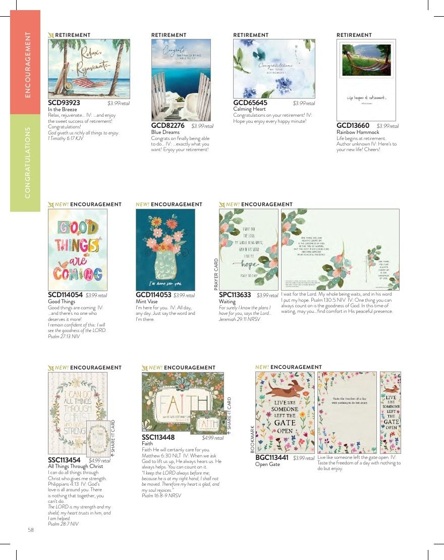 Legacy Publishing Group Greeting Cards Catalog Weekly Ad January 1 - December 31, 2026