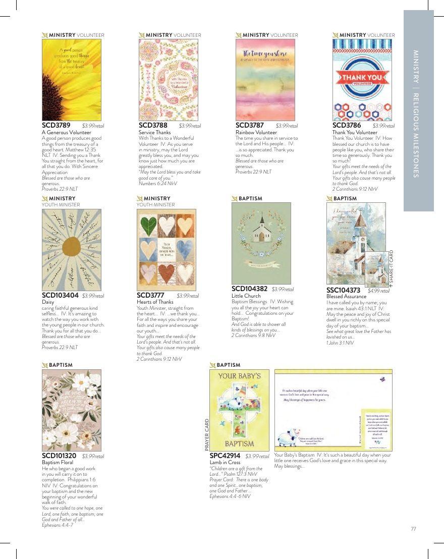 Legacy Publishing Group Greeting Cards Catalog Weekly Ad January 1 - December 31, 2026