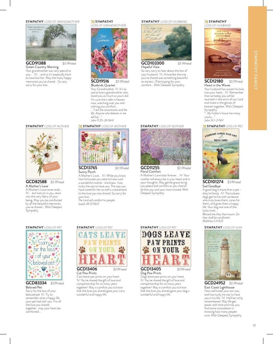 Legacy Publishing Group Greeting Cards Catalog Weekly Ad January 1 - December 31, 2026