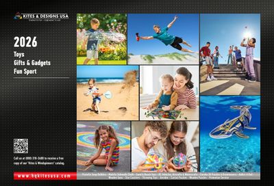 HQ Kites Annual Toys and Gifts Catalog Weekly Ad January 1 - December 31, 2026