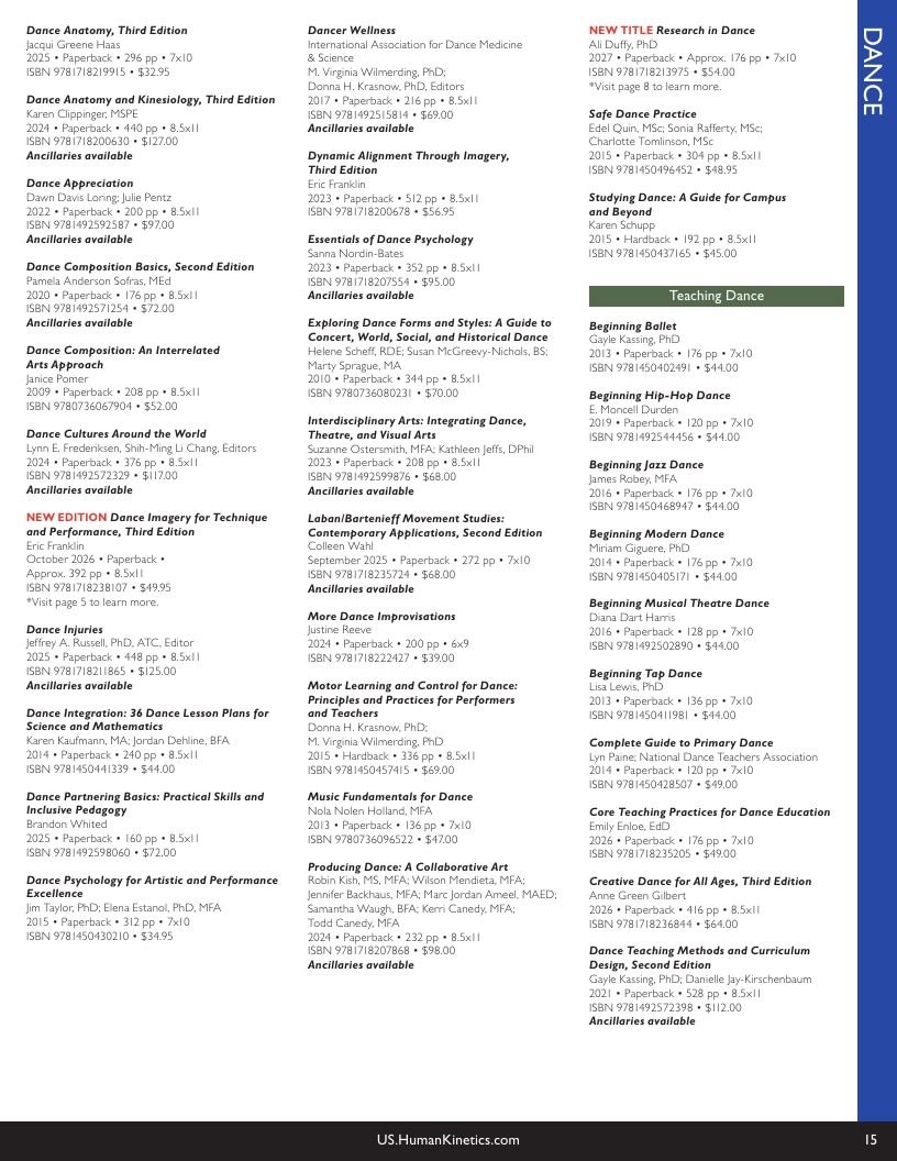 Human Kinetics Books and Courses Catalog Weekly Ad January 1, 2026 - December 31, 2027