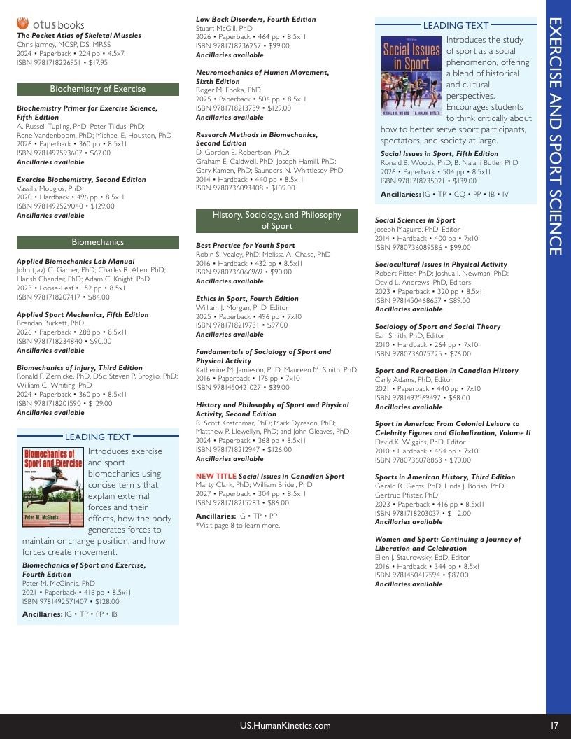 Human Kinetics Books and Courses Catalog Weekly Ad January 1, 2026 - December 31, 2027