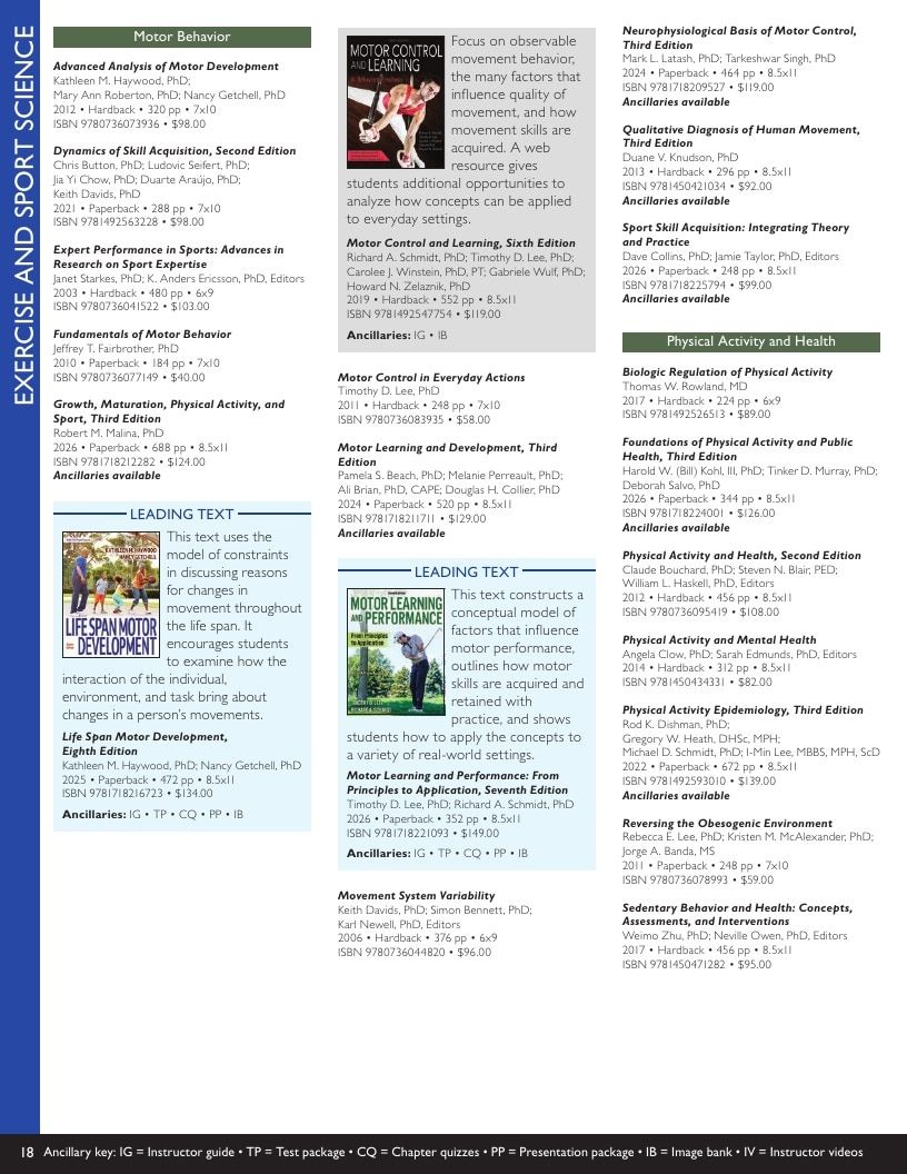 Human Kinetics Books and Courses Catalog Weekly Ad January 1, 2026 - December 31, 2027