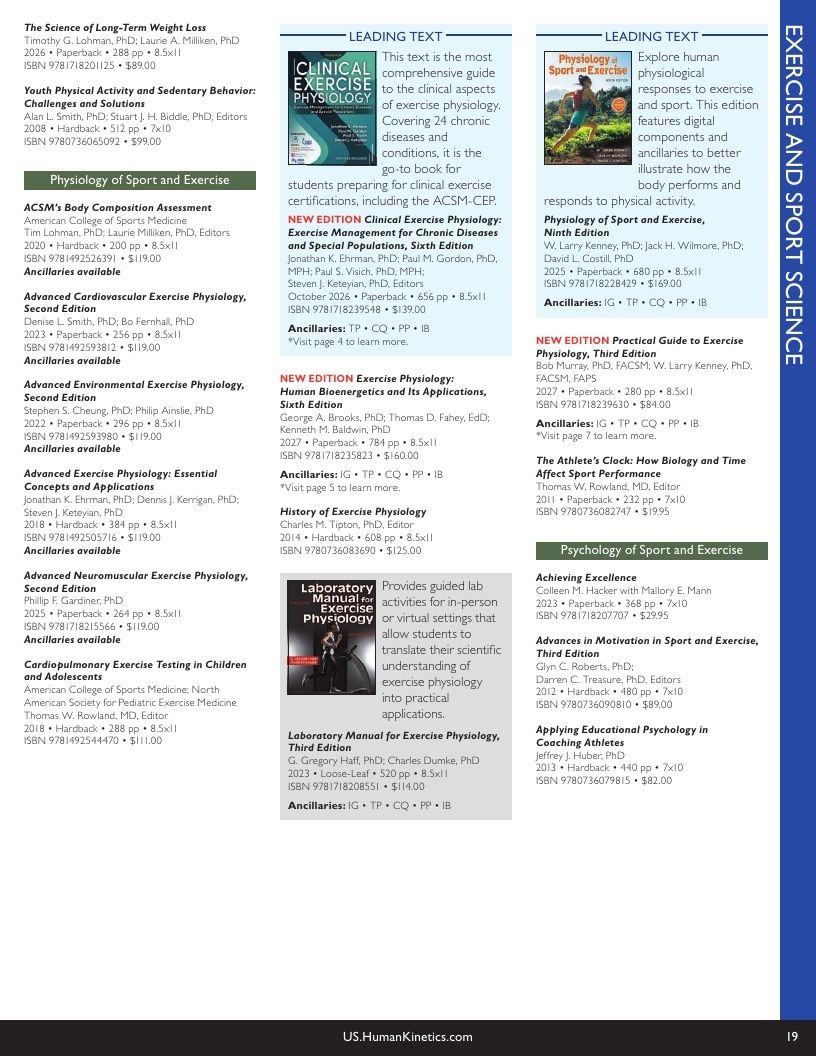 Human Kinetics Books and Courses Catalog Weekly Ad January 1, 2026 - December 31, 2027