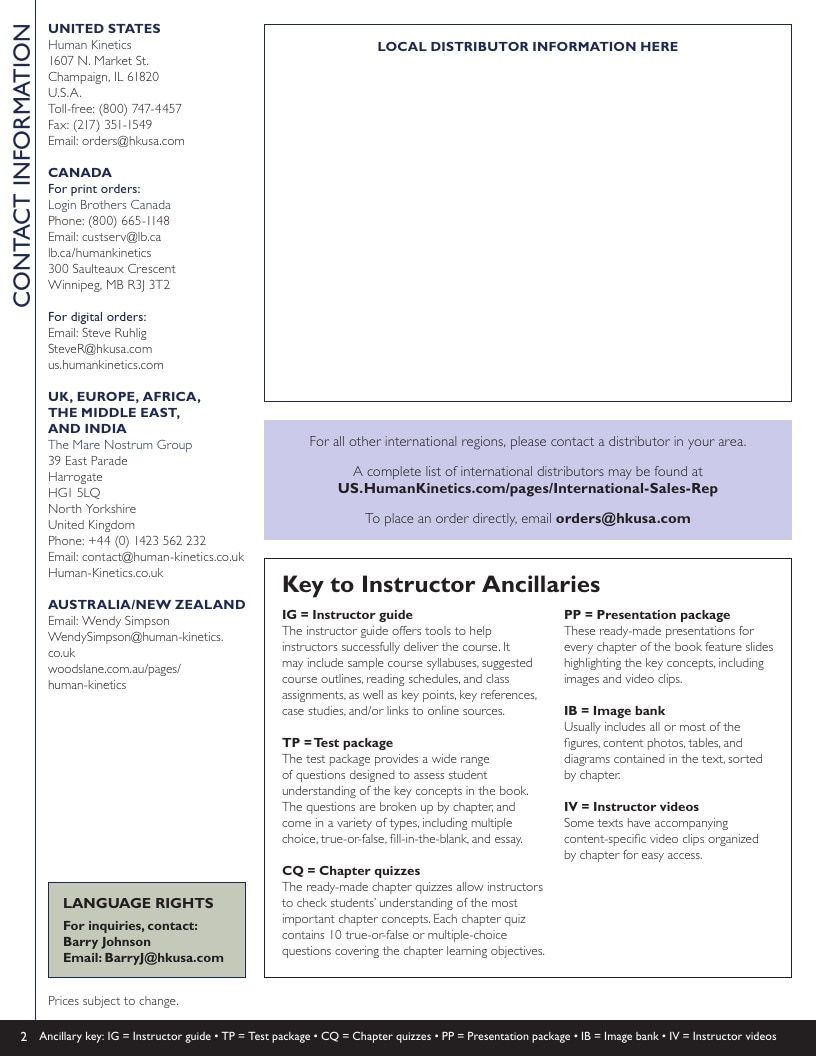Human Kinetics Books and Courses Catalog Weekly Ad January 1, 2026 - December 31, 2027
