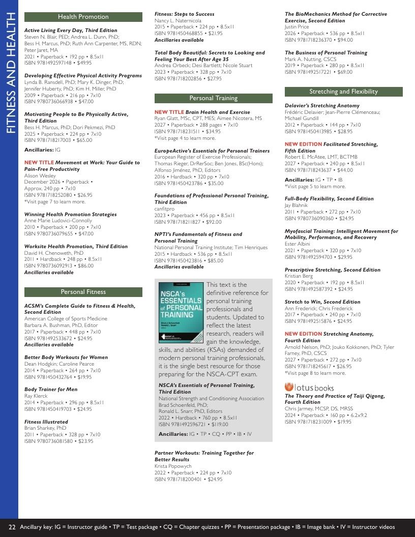 Human Kinetics Books and Courses Catalog Weekly Ad January 1, 2026 - December 31, 2027