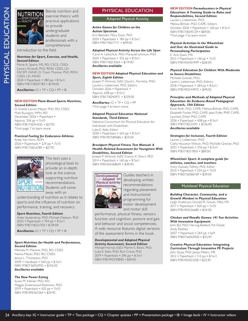 Human Kinetics Books and Courses Catalog Weekly Ad January 1, 2026 - December 31, 2027