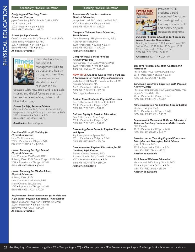Human Kinetics Books and Courses Catalog Weekly Ad January 1, 2026 - December 31, 2027