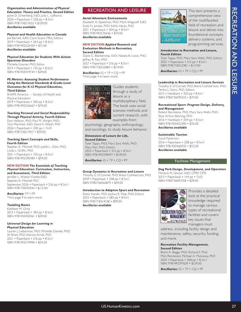 Human Kinetics Books and Courses Catalog Weekly Ad January 1, 2026 - December 31, 2027