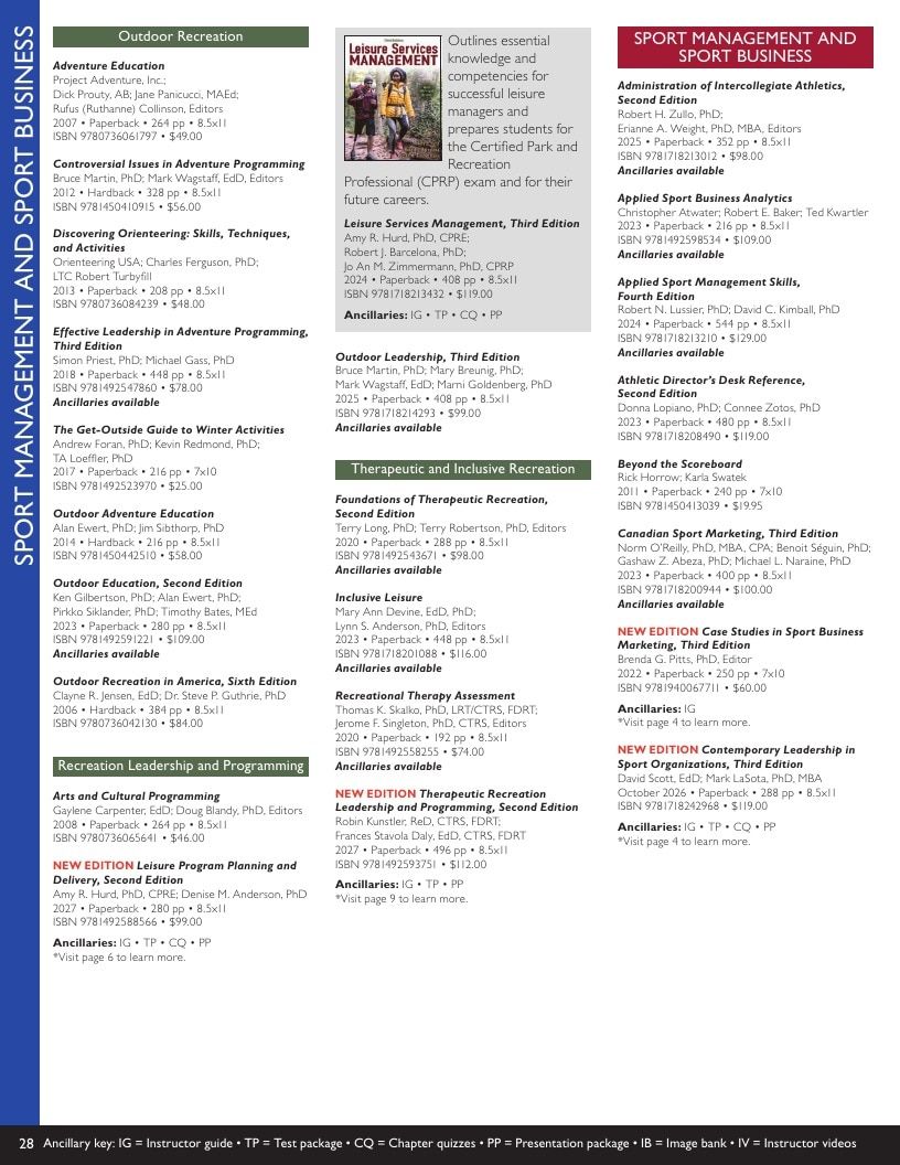 Human Kinetics Books and Courses Catalog Weekly Ad January 1, 2026 - December 31, 2027