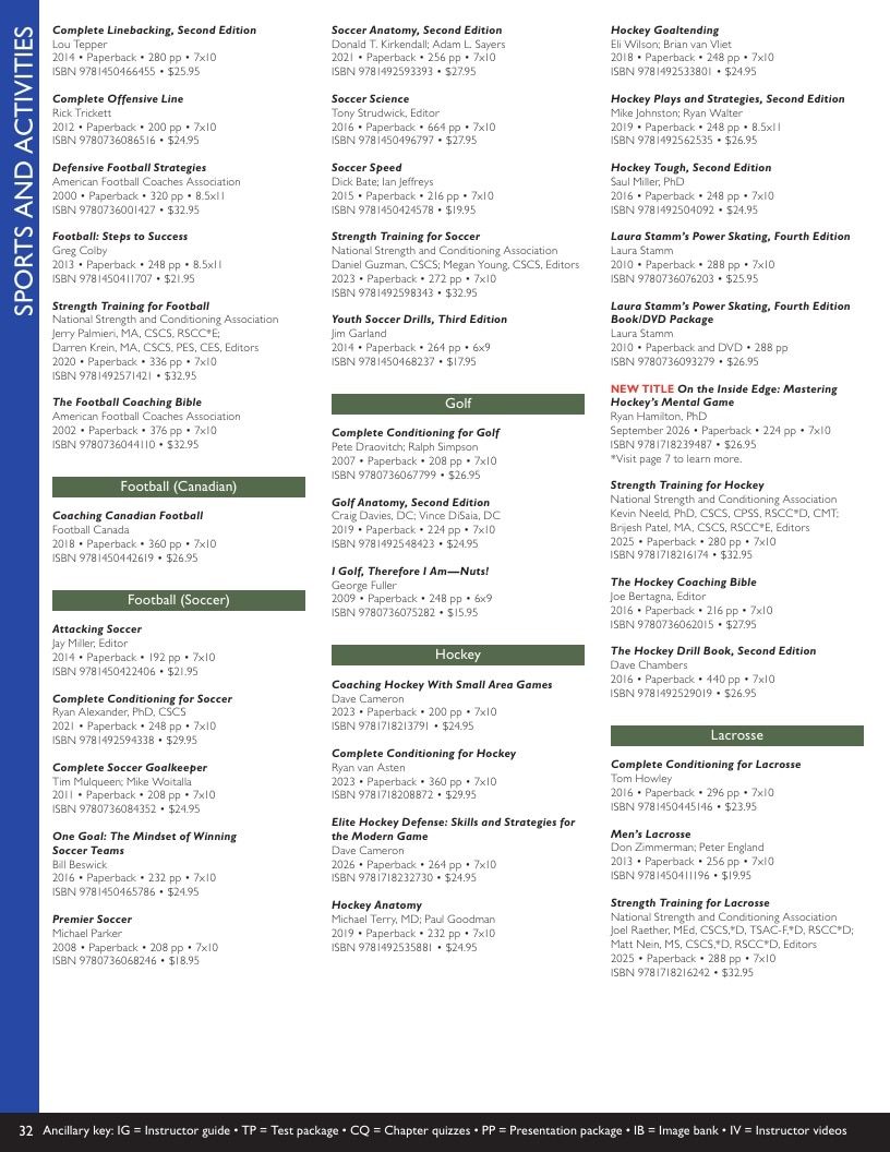 Human Kinetics Books and Courses Catalog Weekly Ad January 1, 2026 - December 31, 2027