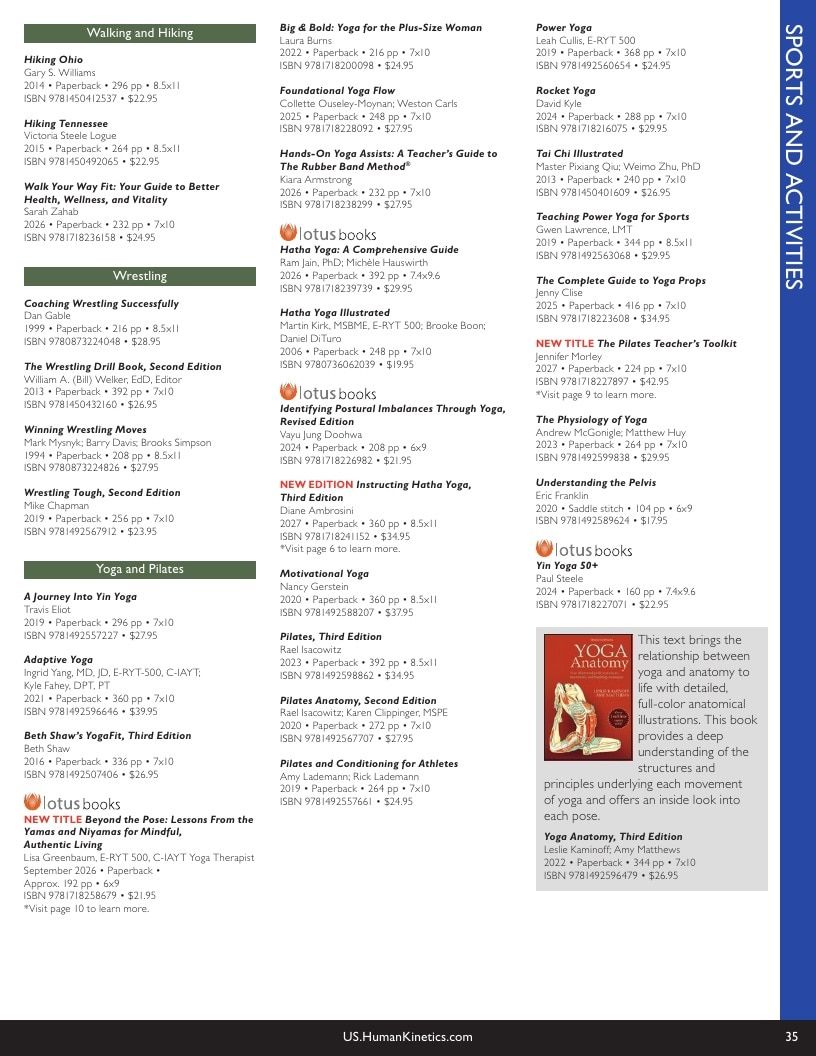 Human Kinetics Books and Courses Catalog Weekly Ad January 1, 2026 - December 31, 2027
