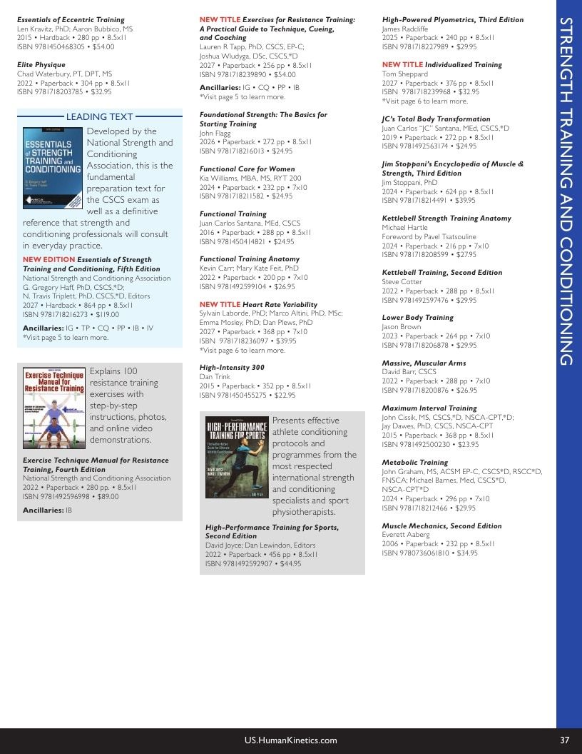 Human Kinetics Books and Courses Catalog Weekly Ad January 1, 2026 - December 31, 2027