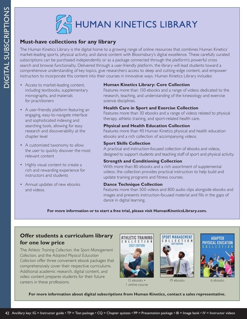 Human Kinetics Books and Courses Catalog Weekly Ad January 1, 2026 - December 31, 2027