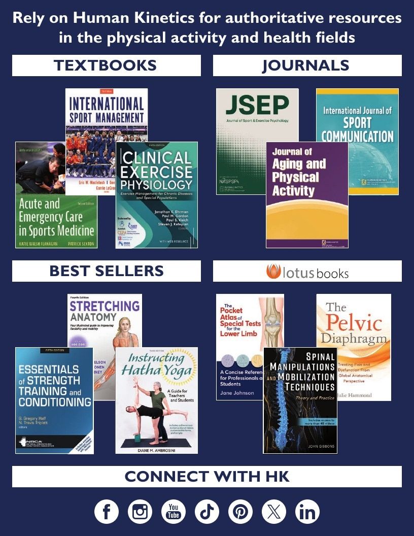Human Kinetics Books and Courses Catalog Weekly Ad January 1, 2026 - December 31, 2027